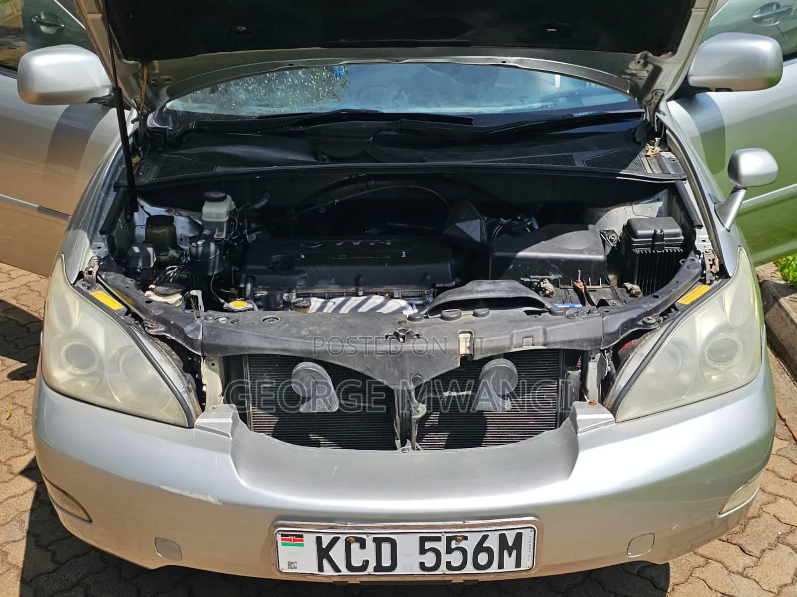 Toyota Harrier 2008 Silver