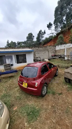 Nissan March 2008 Maroon