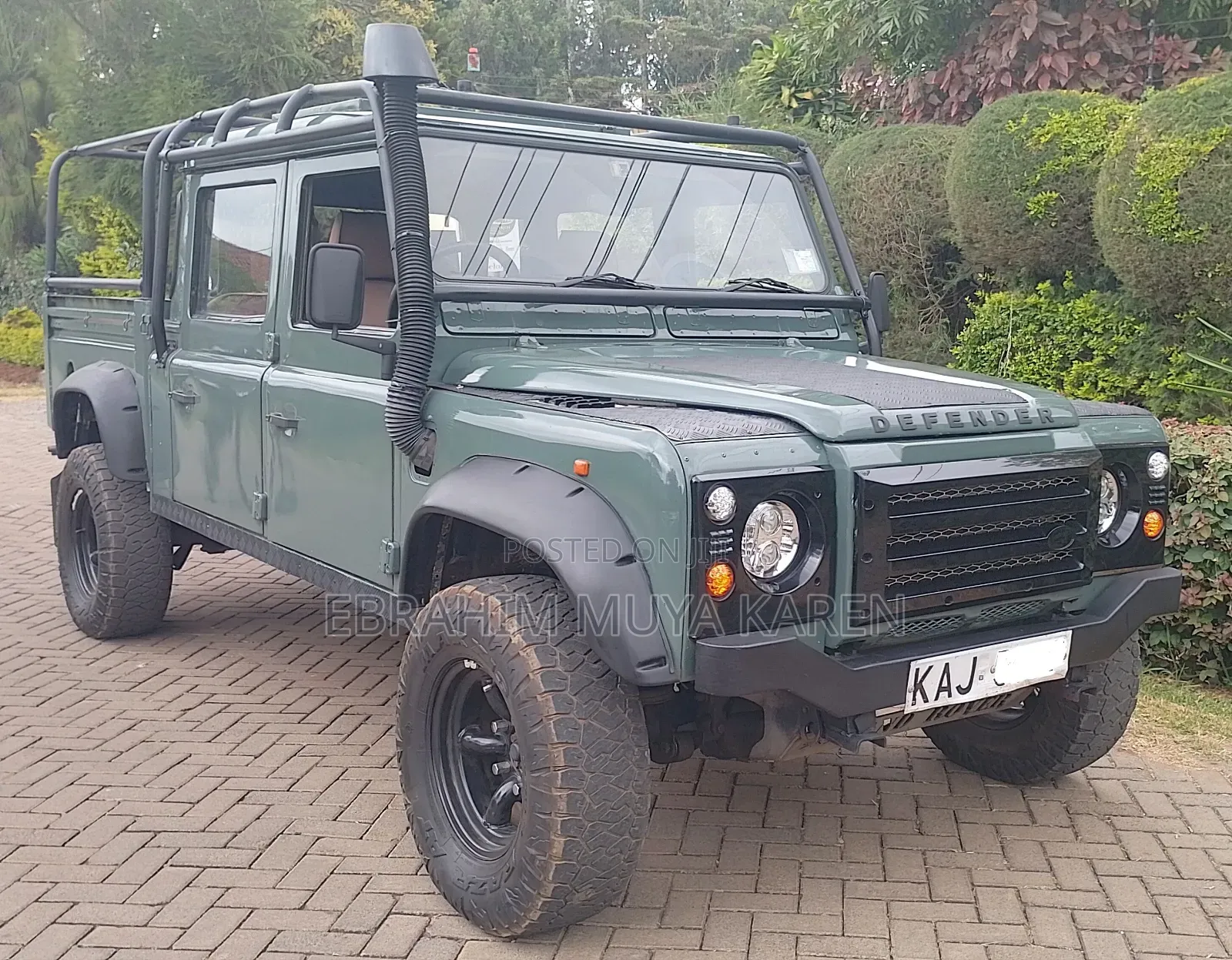 Land Rover Defender Soft Top 4x4 1995 Green