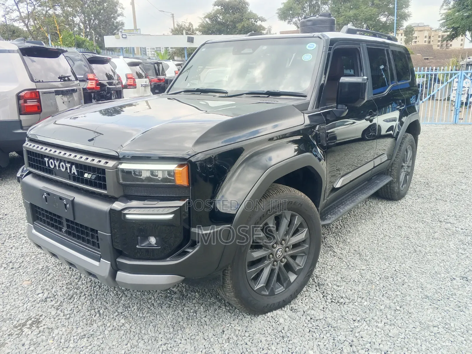 New Toyota Land Cruiser Prado 2024 Black