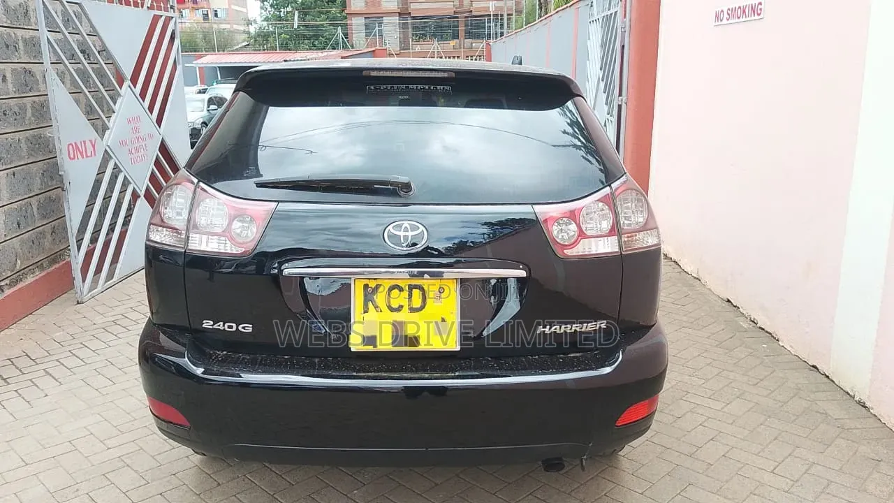 Toyota Harrier 2008 Black