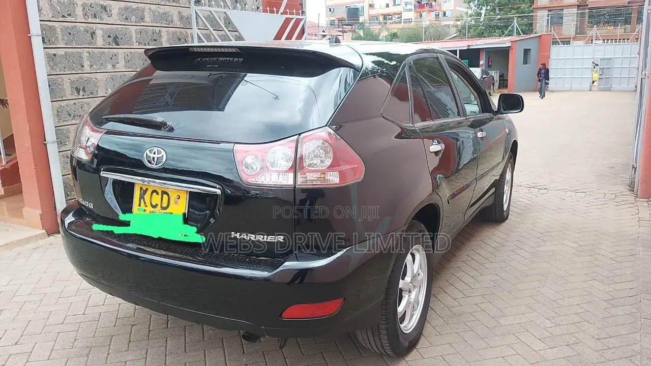 Toyota Harrier 2008 Black