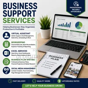 Virtual Assistant | Bookkeeper | Excel Expert | Business Plan Writer