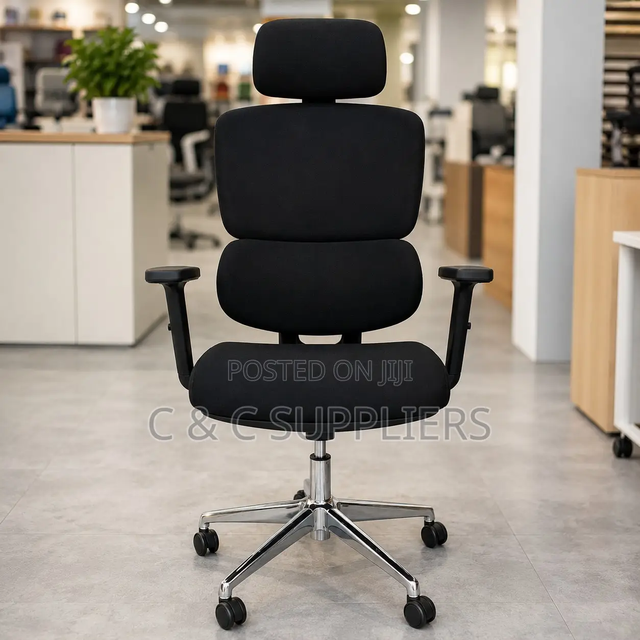 Orthopedic Ergonomic Fabric Office Chair.