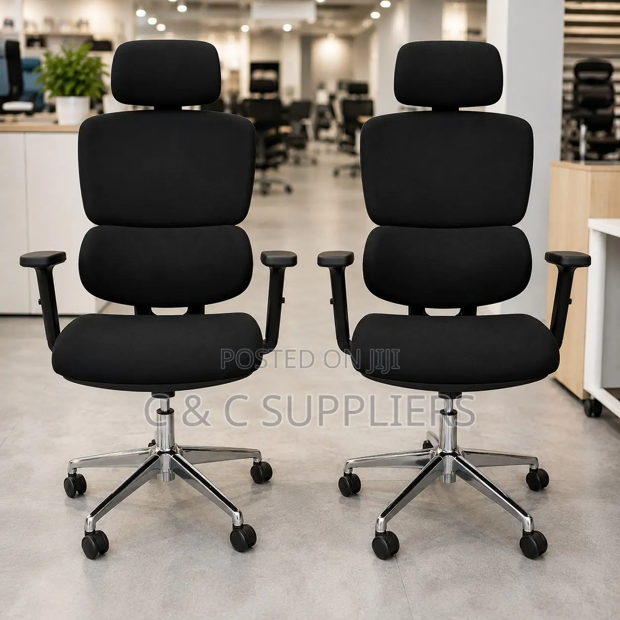 Orthopedic Ergonomic Fabric Office Chair.