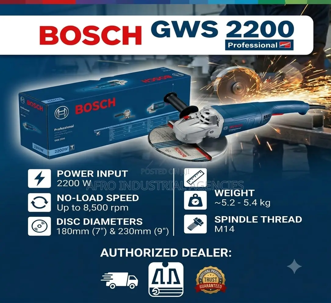 Bosch Angle Grinder 9"