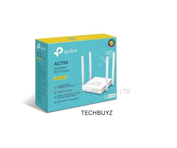 Tp-Link Ac750 Dual Band Wi-Fi Router-Archer C24