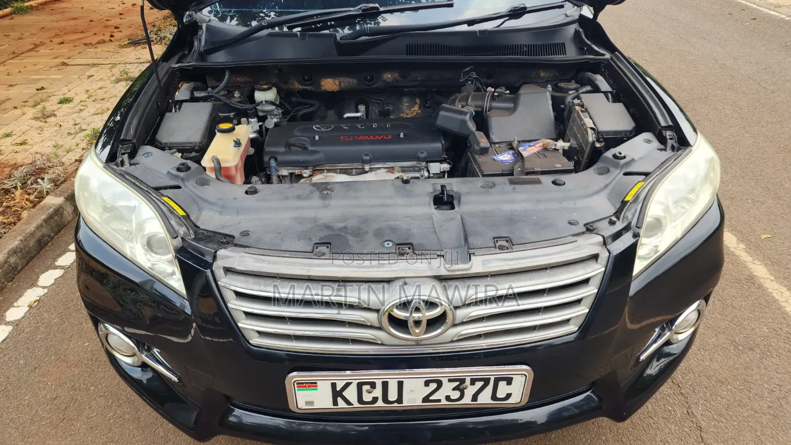 Toyota Vanguard 2012 Black