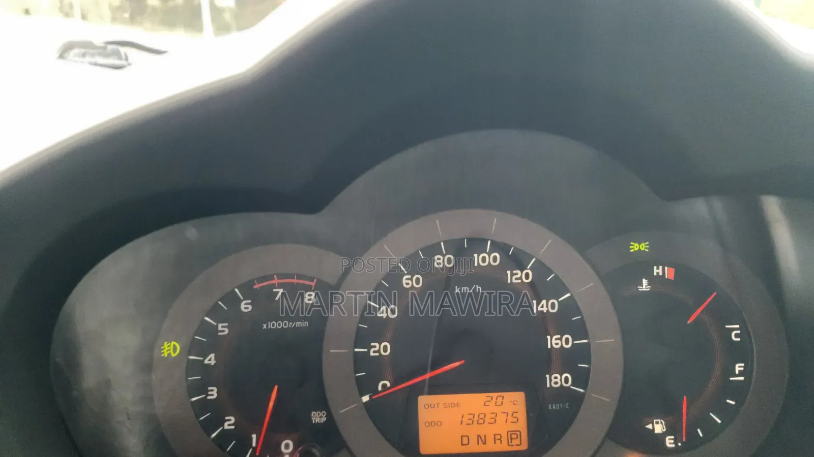 Toyota Vanguard 2012 Black
