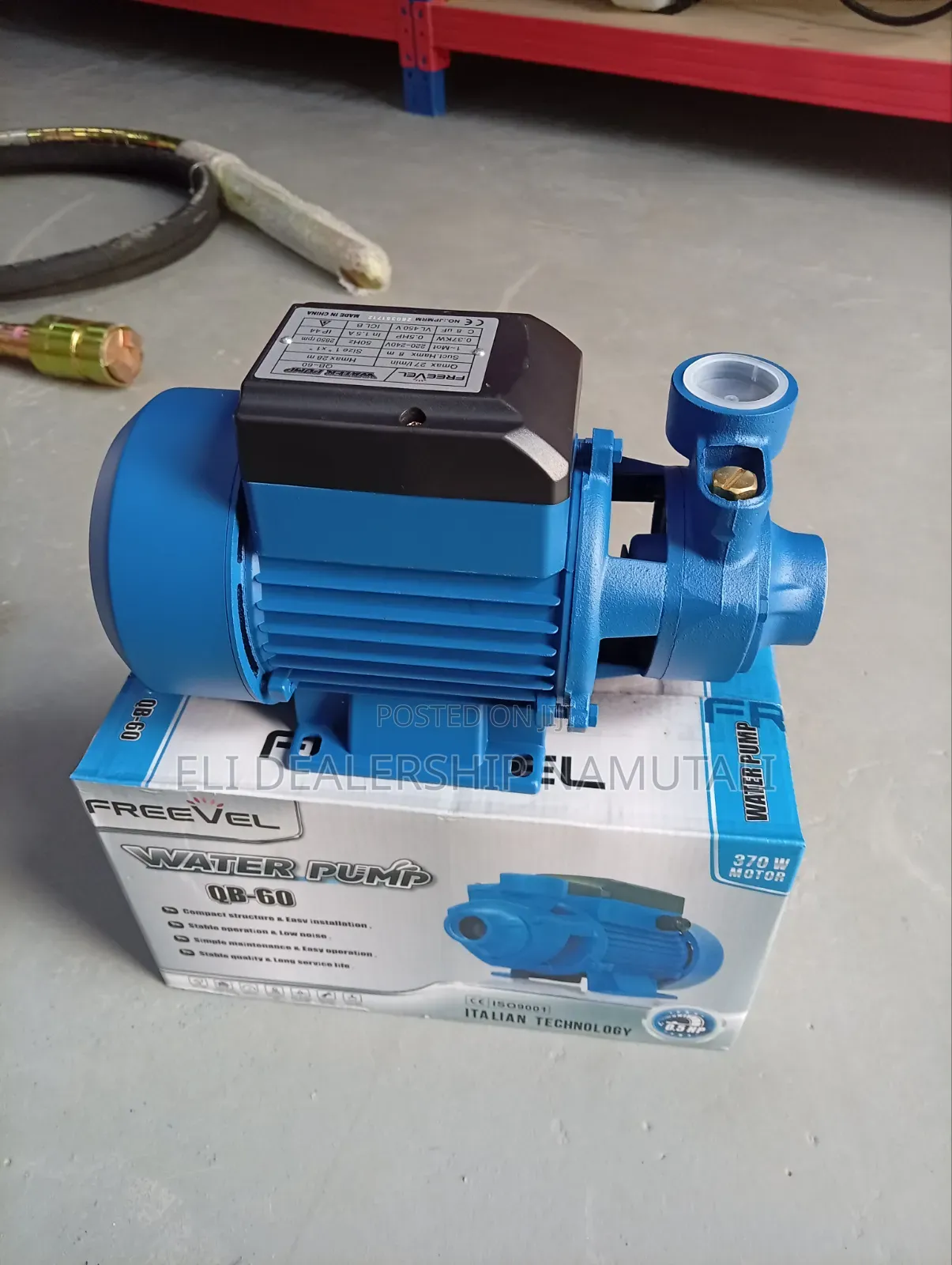 Freevel Qb-60 Clean Water Transfer Pump