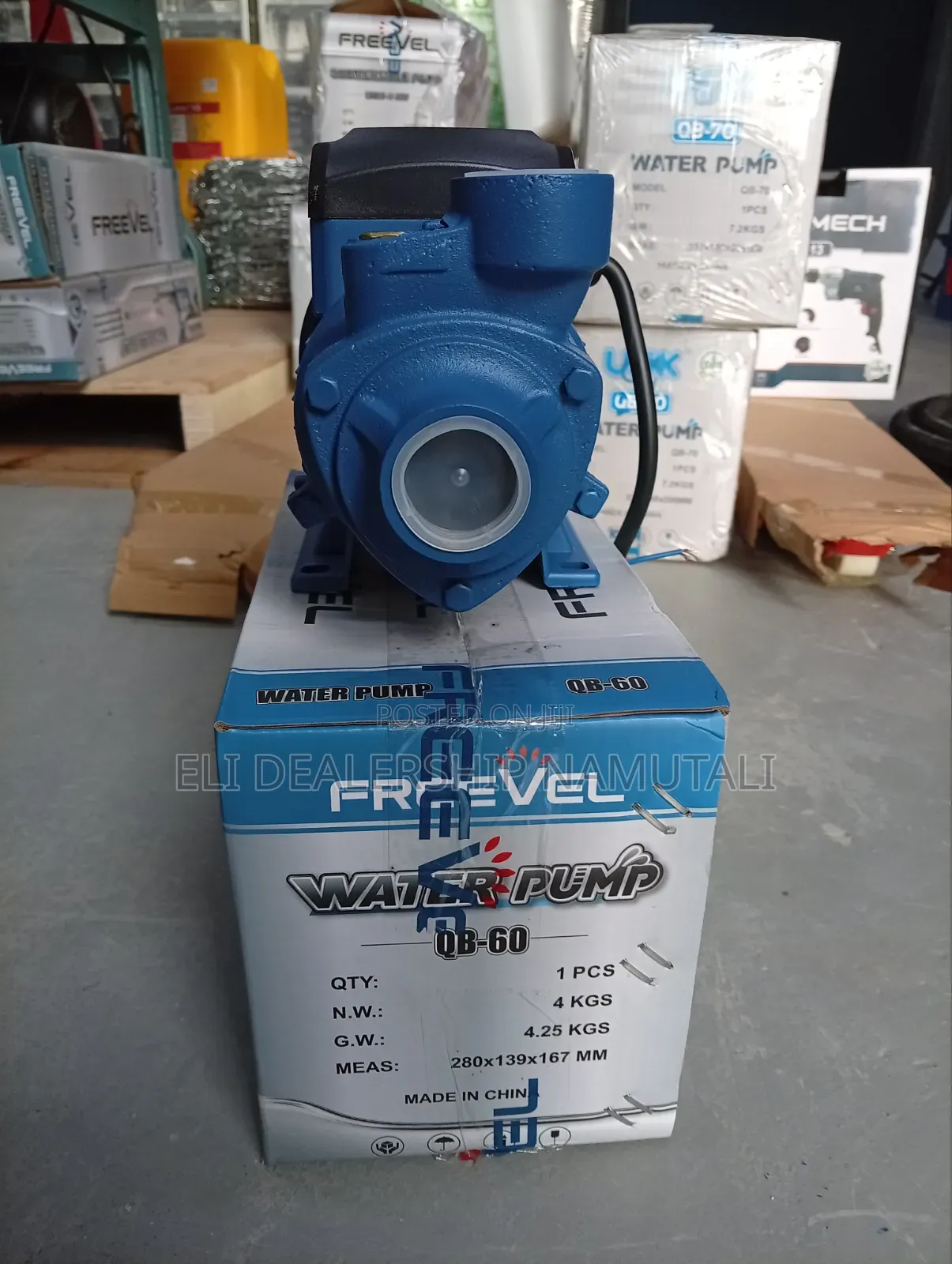 0.5hp Freevel Water Booster Pump – 220-240v