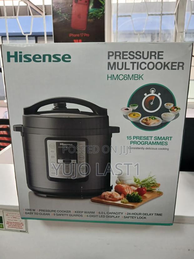 Hisense Hmc6mbk 6l Pressure Cooker