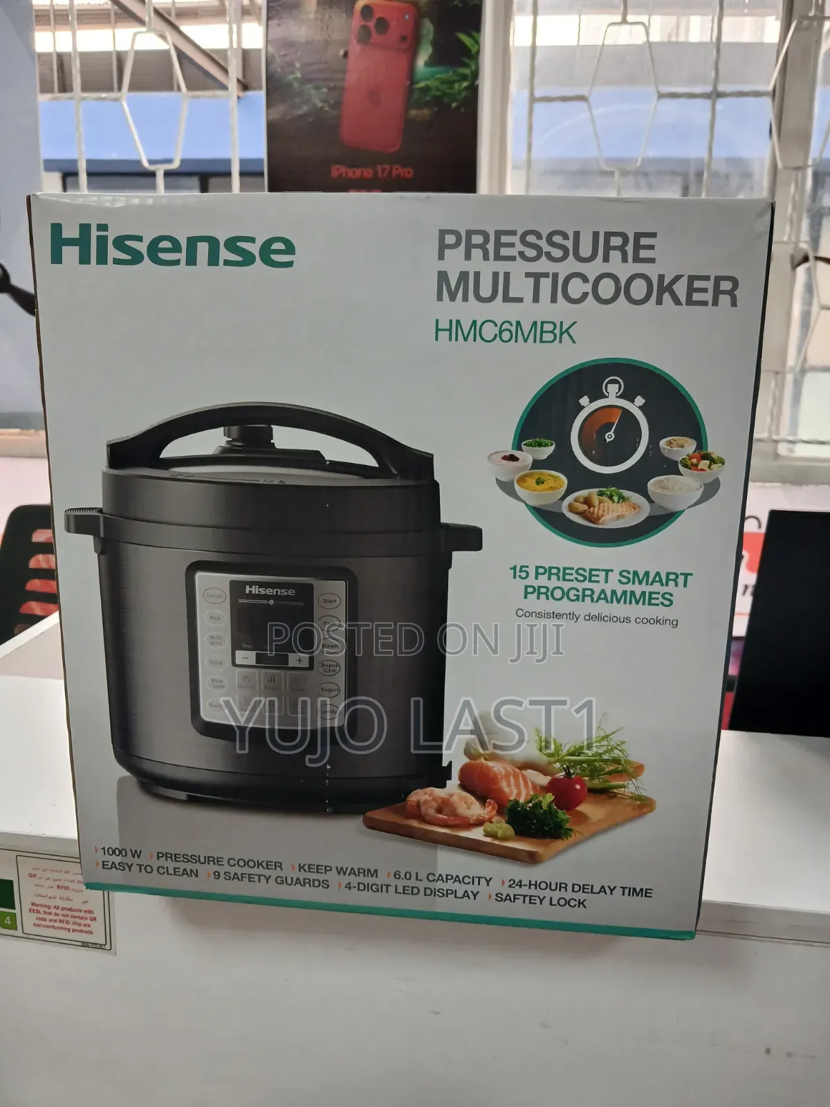 Hisense Hmc6mbk 6l Pressure Cooker