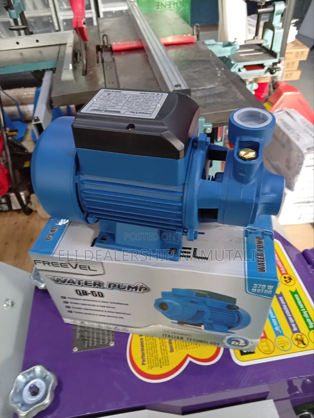 Domestic Water Pump 370w – Freevel Qb-60