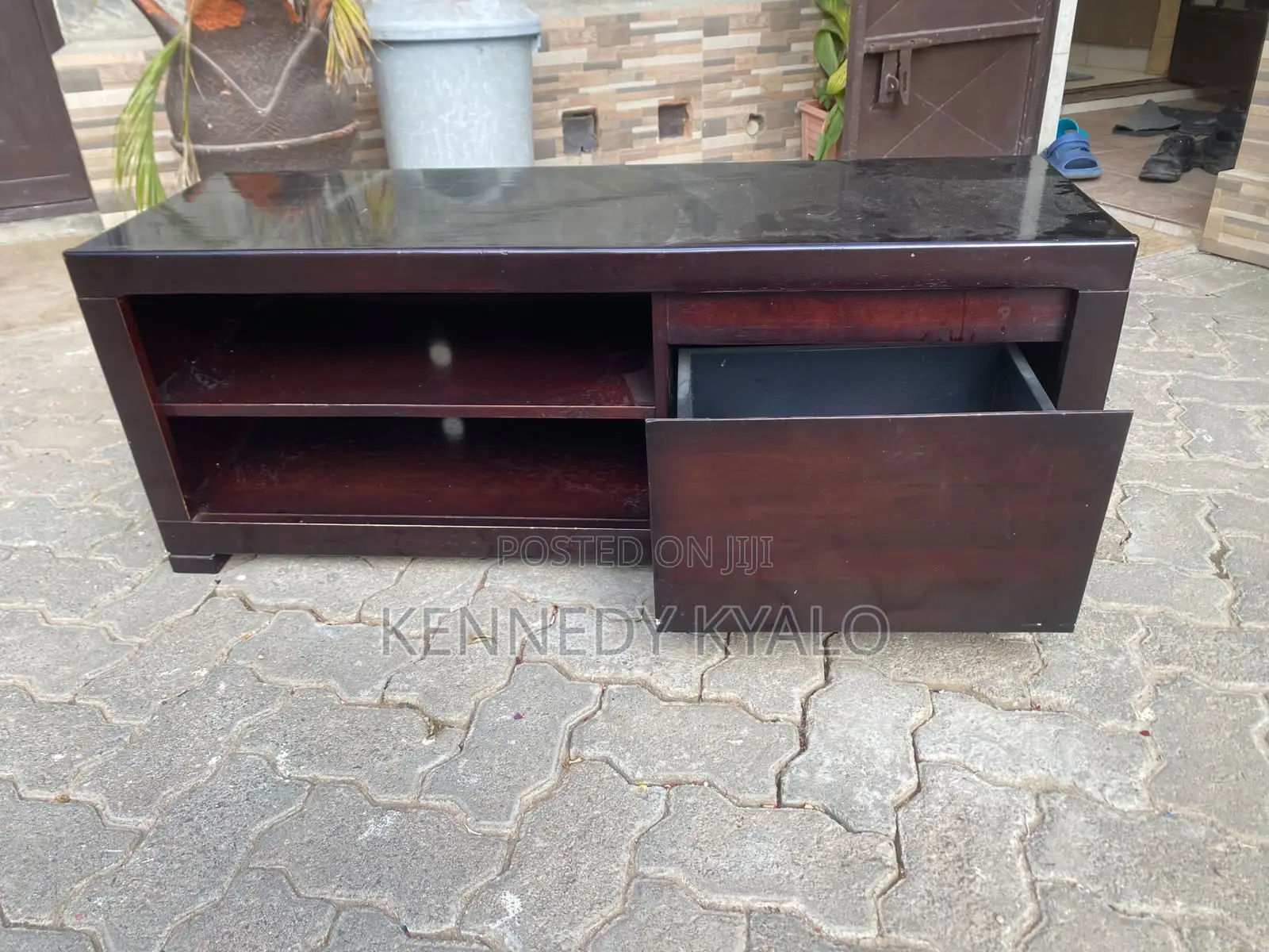 Tv Stand in Cappuccino