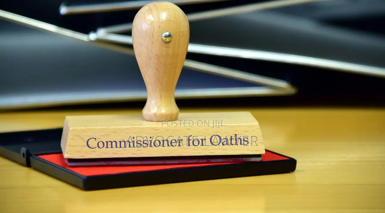 Advocate, Lawyer, Commissioner for Oaths Notary Public