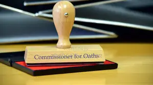 Advocate, Lawyer, Commissioner for Oaths Notary Public