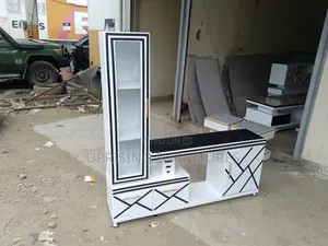Tv Stand White With Shelves Drawers