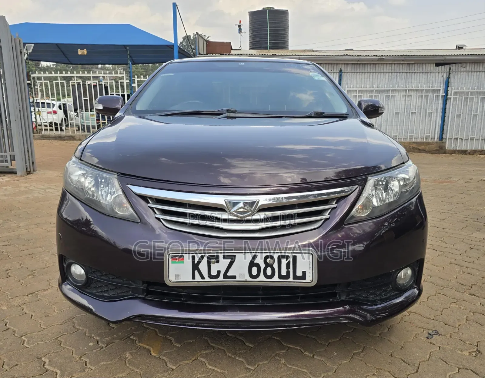 Toyota Allion 2013 Maroon