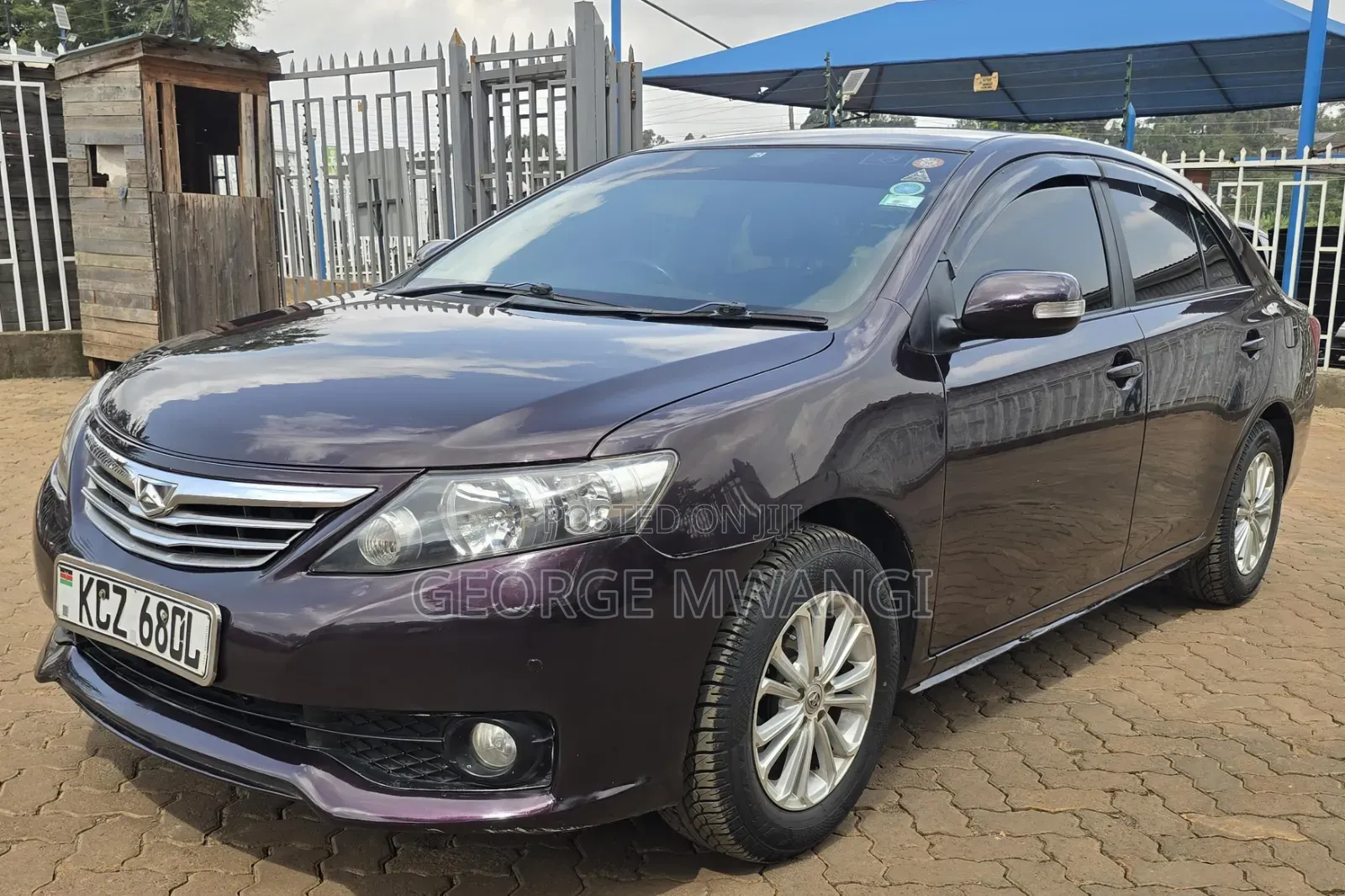 Toyota Allion 2013 Maroon