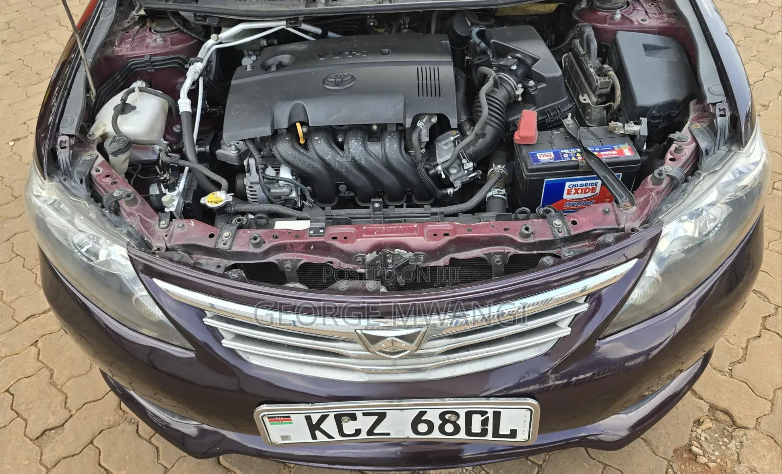 Toyota Allion 2013 Maroon