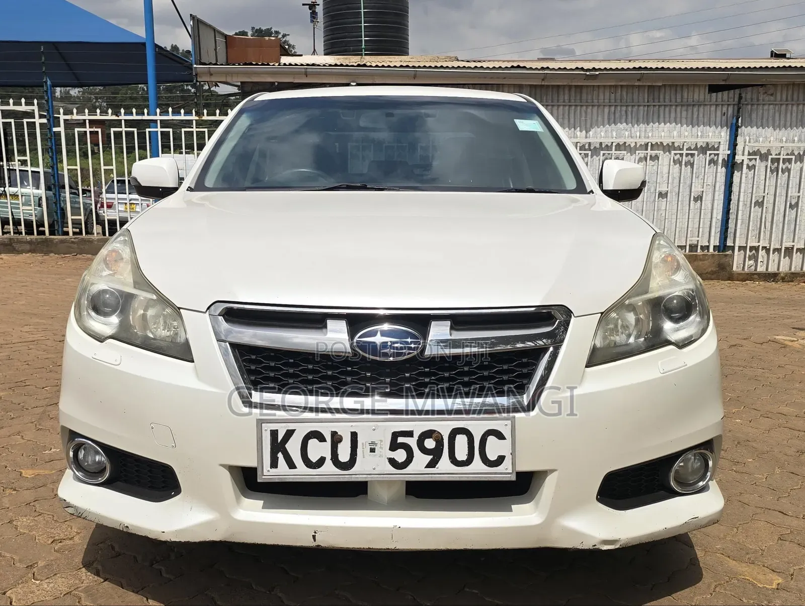 Subaru Legacy 2012 White