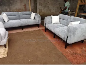 Grey Modern 3 Seater Sofa + Free Delivery