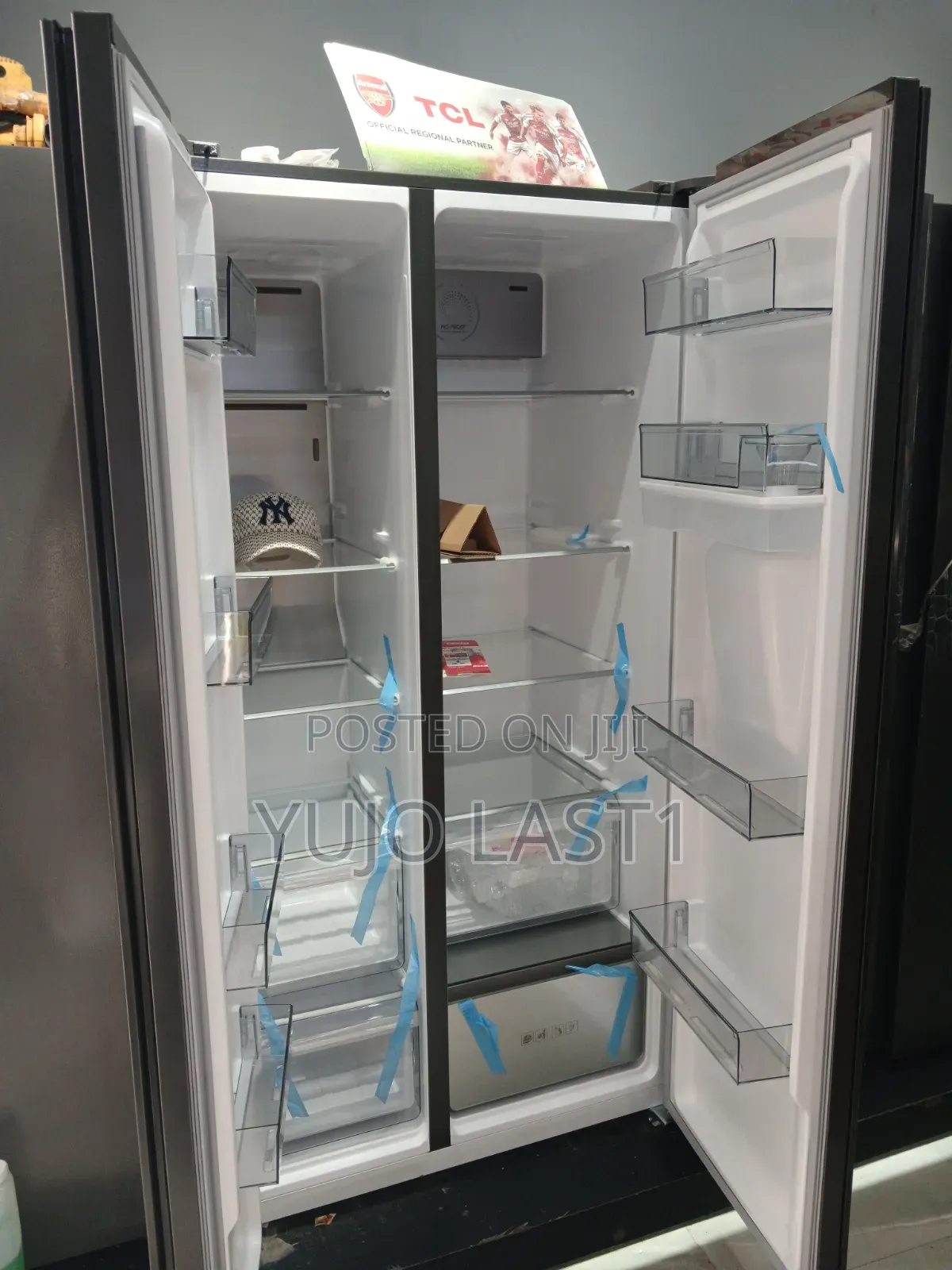 TCL P774sbgwd 595 Liters Side by Side Refrigerator
