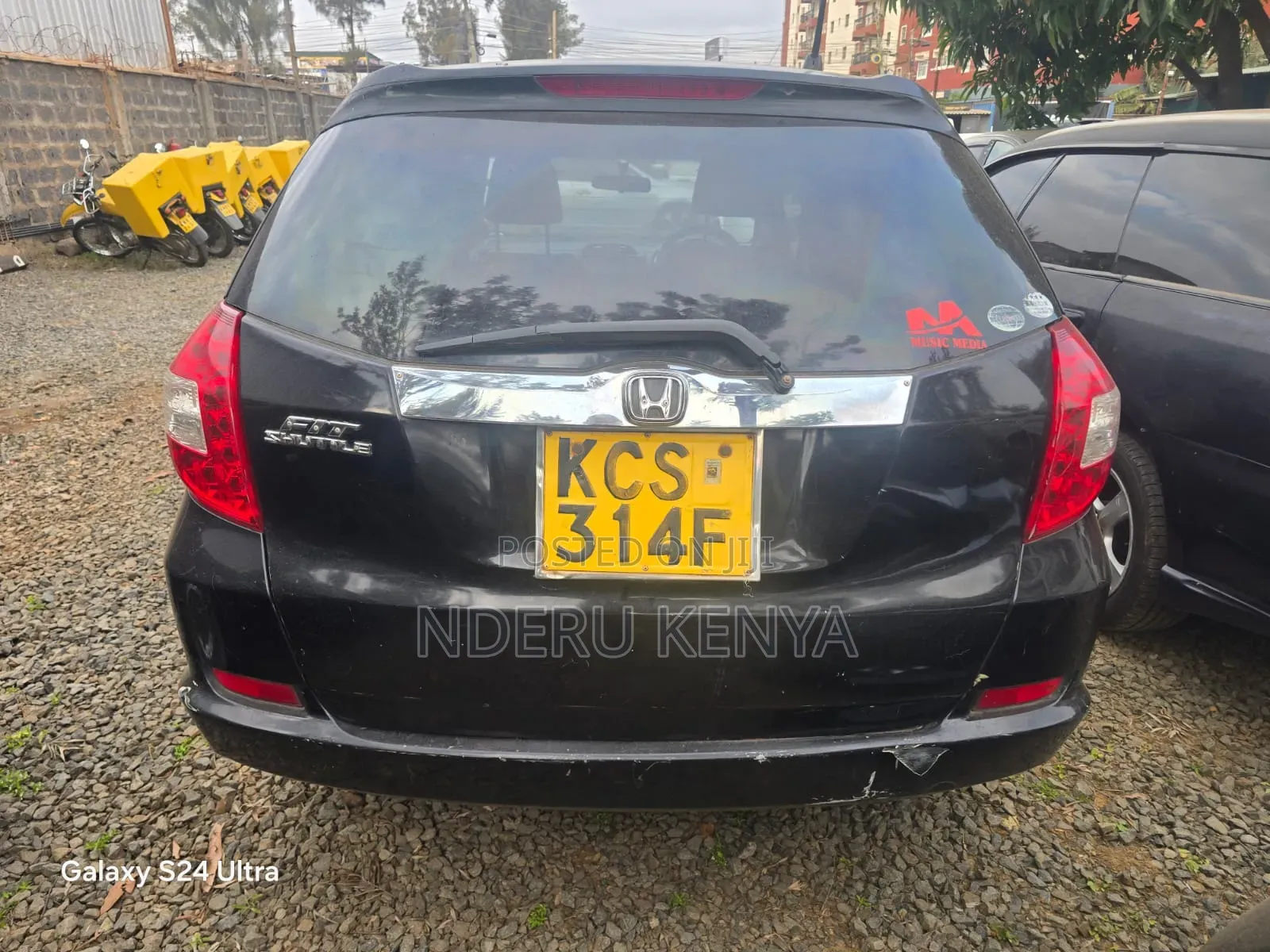 Honda Fit Shuttle 2011 Black