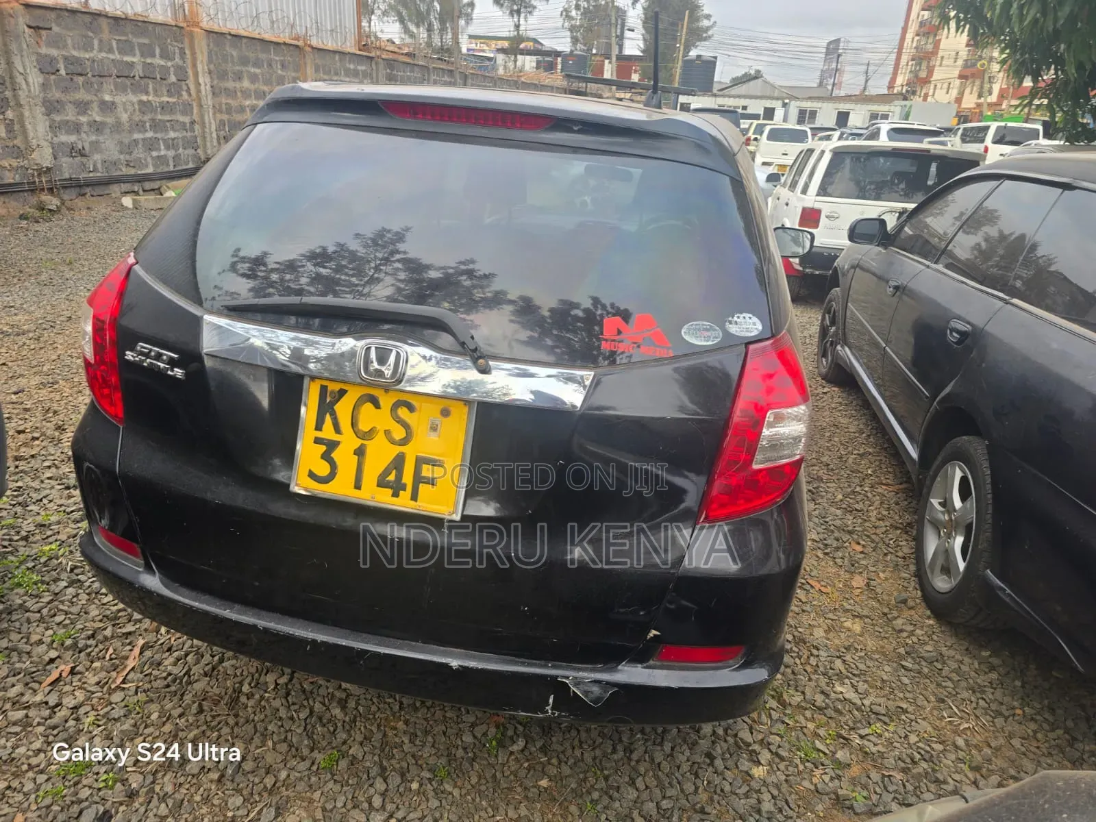 Honda Fit Shuttle 2011 Black
