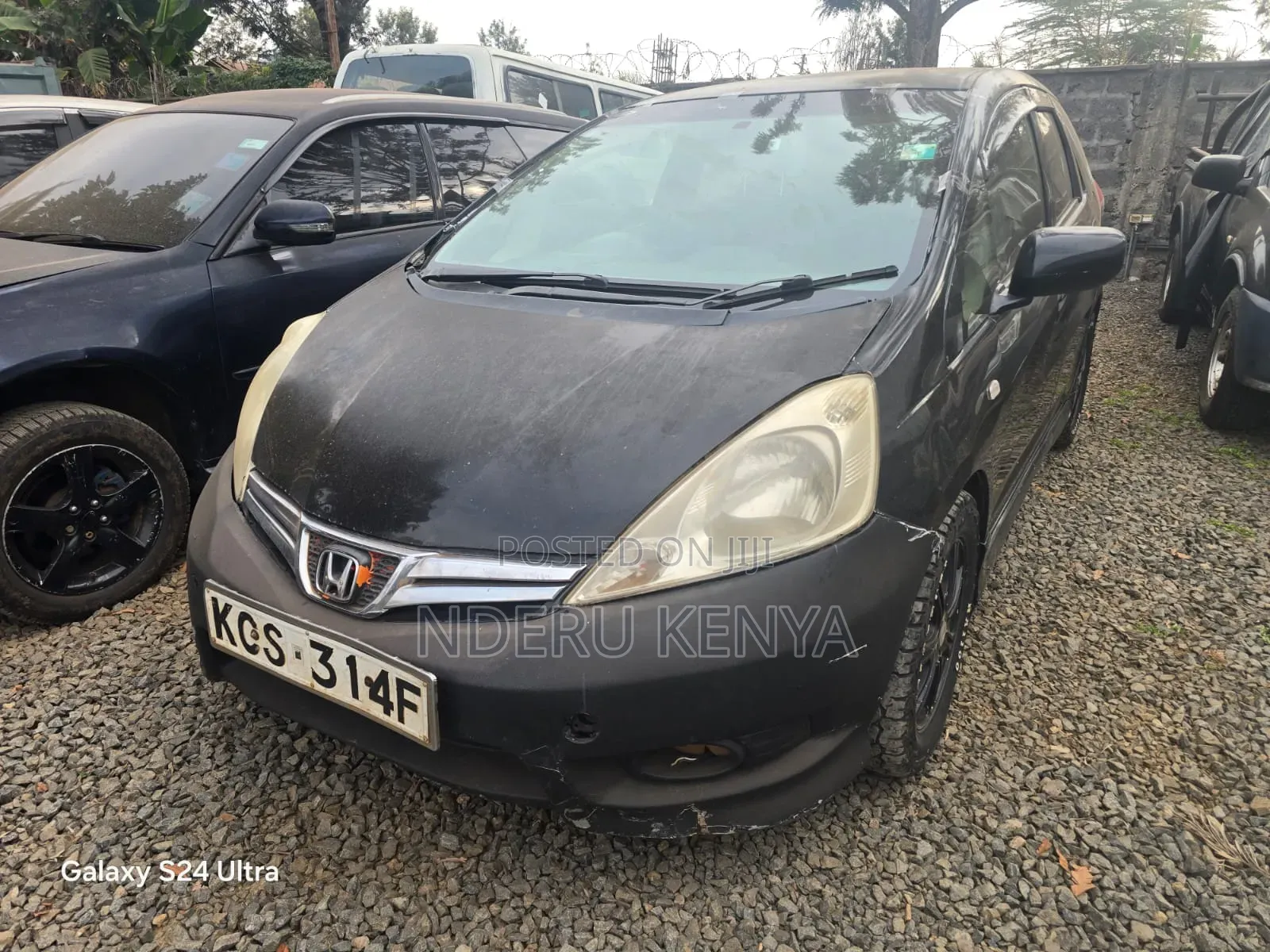 Honda Fit Shuttle 2011 Black