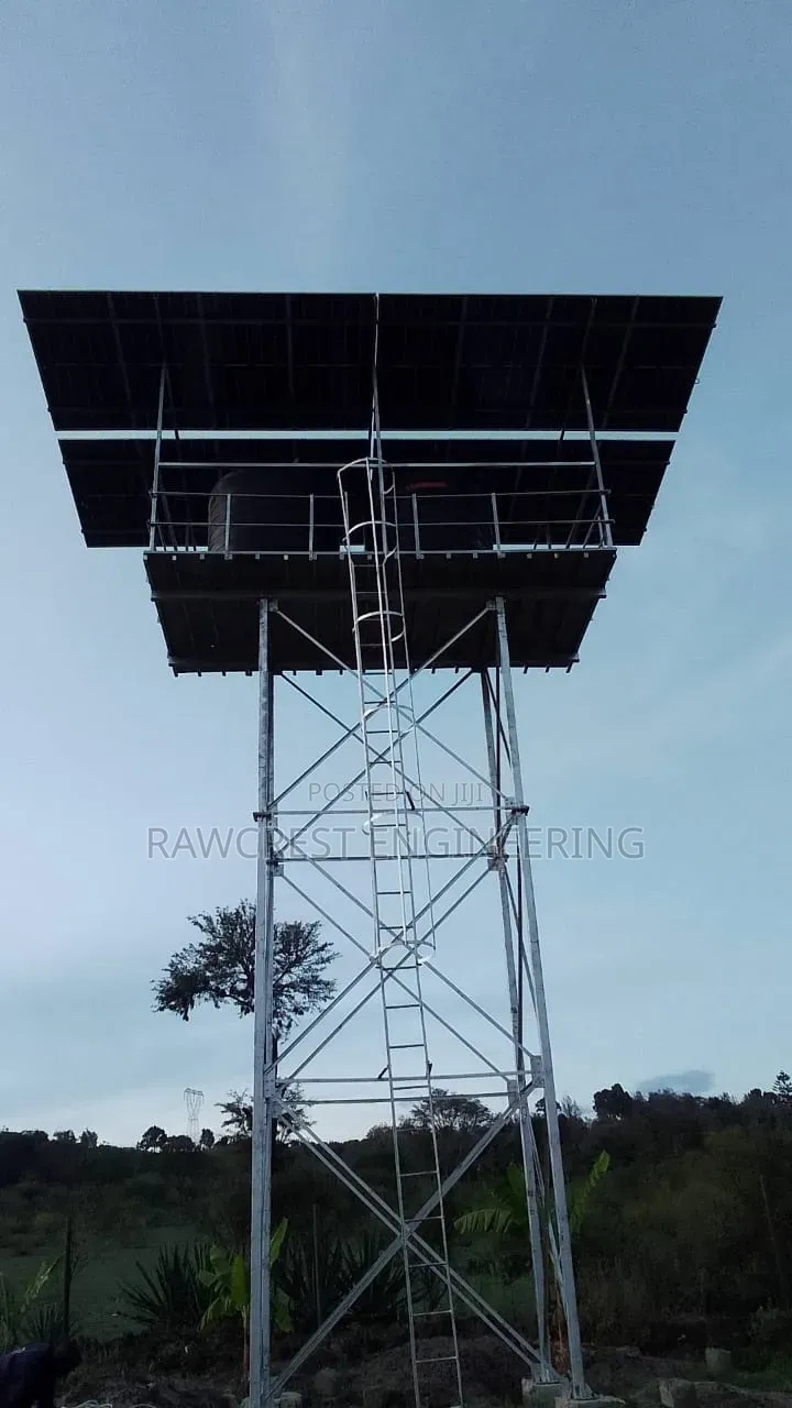 Borehole Equipping and Water Tank Structure Fabrication