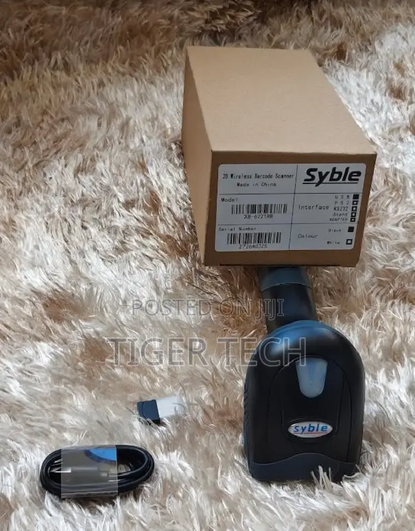 Android Syble Xb-6221rb2d Wireless Bluetooth Barcode Scanner