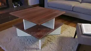 Modern Hamilton Coffee Table – Dark Walnut Design