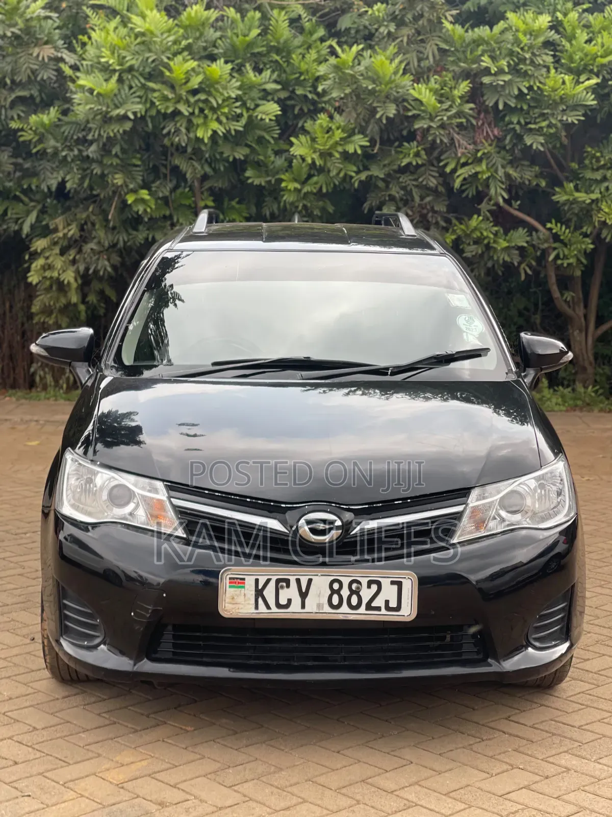Toyota Corolla Fielder 2012 Black