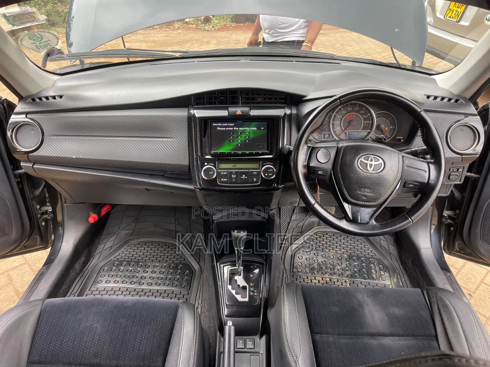 Toyota Corolla Fielder 2012 Black