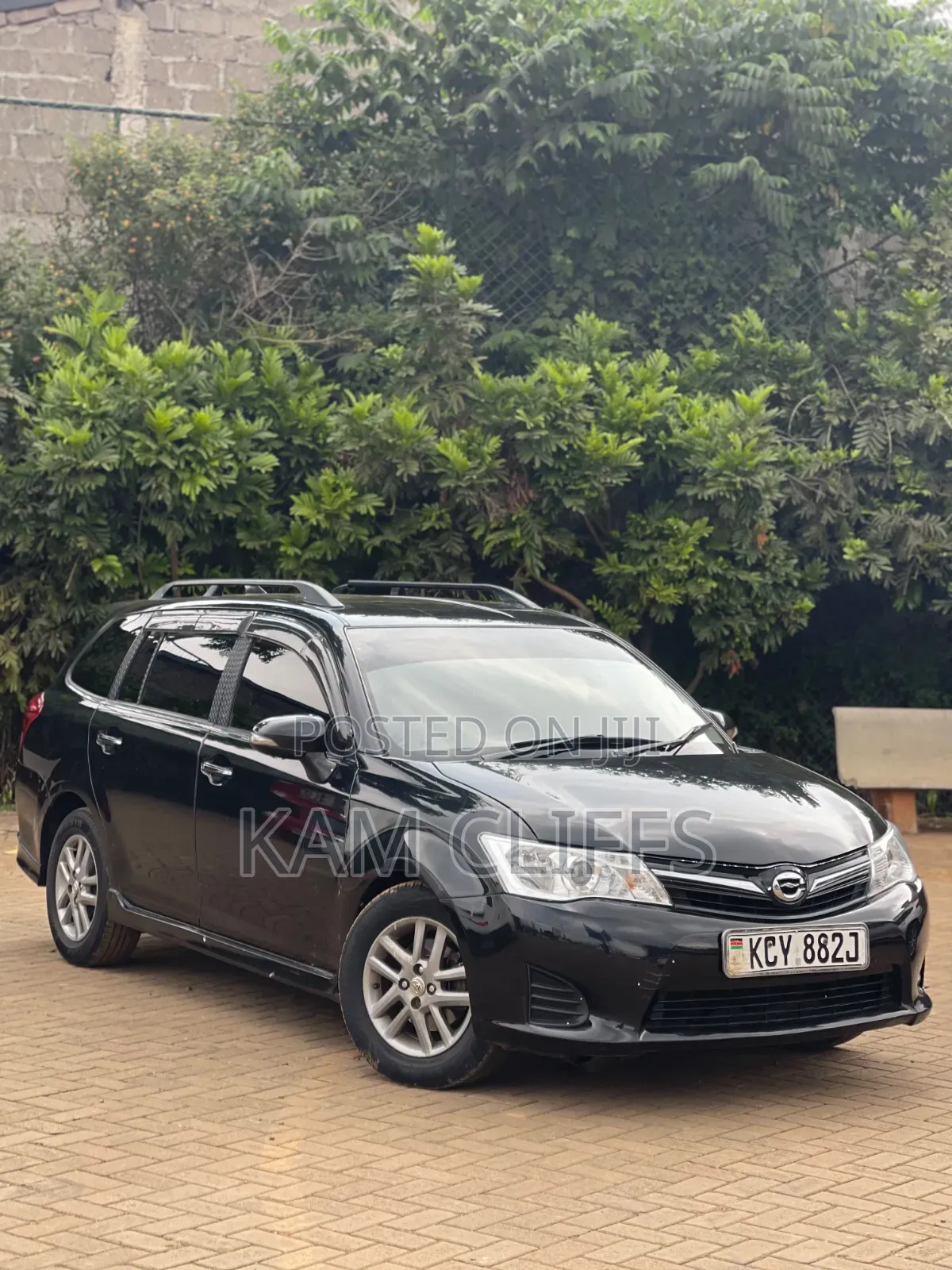 Toyota Corolla Fielder 2012 Black