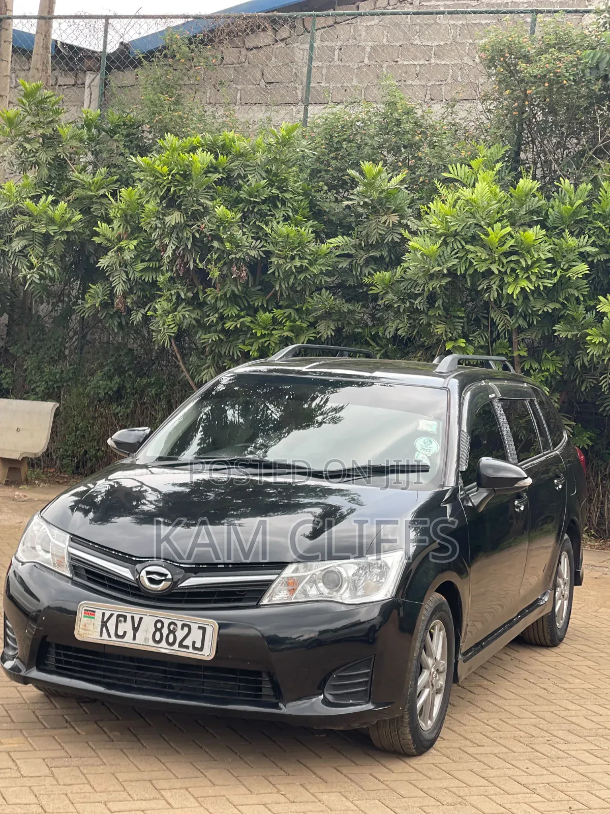 Toyota Corolla Fielder 2012 Black