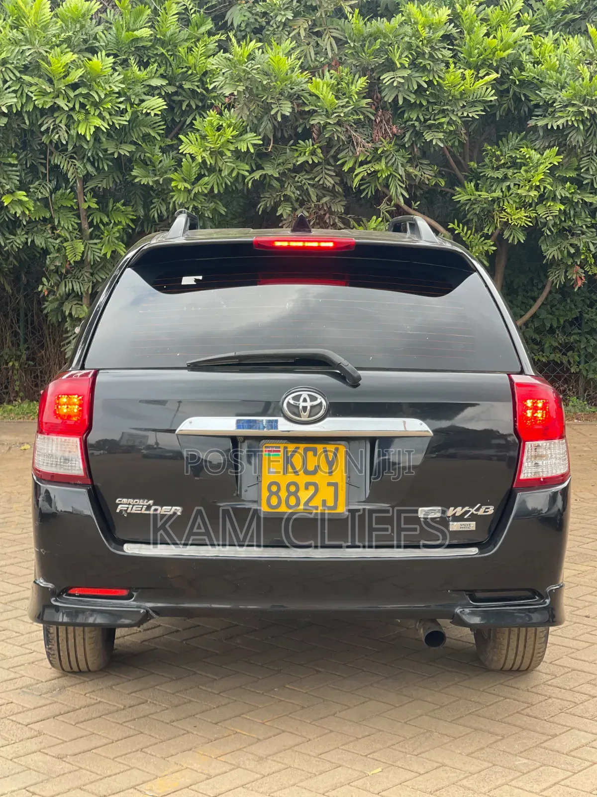 Toyota Corolla Fielder 2012 Black