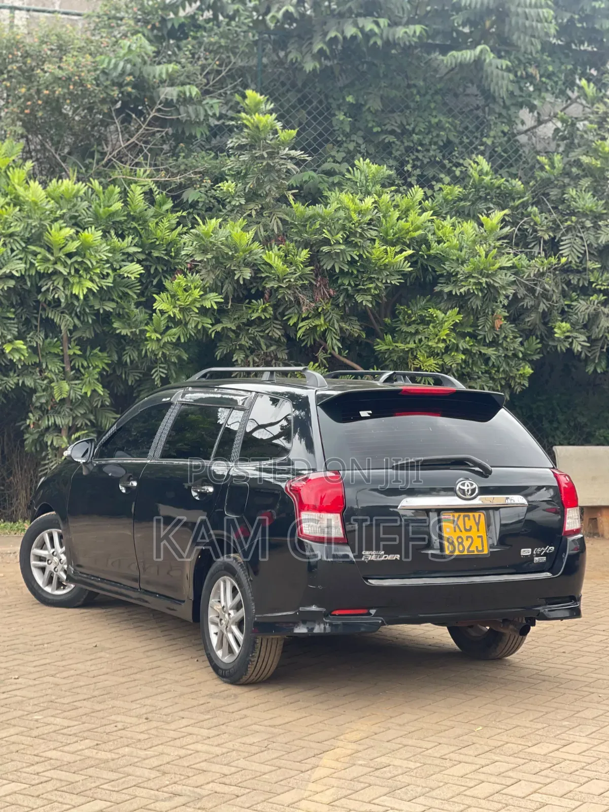 Toyota Corolla Fielder 2012 Black