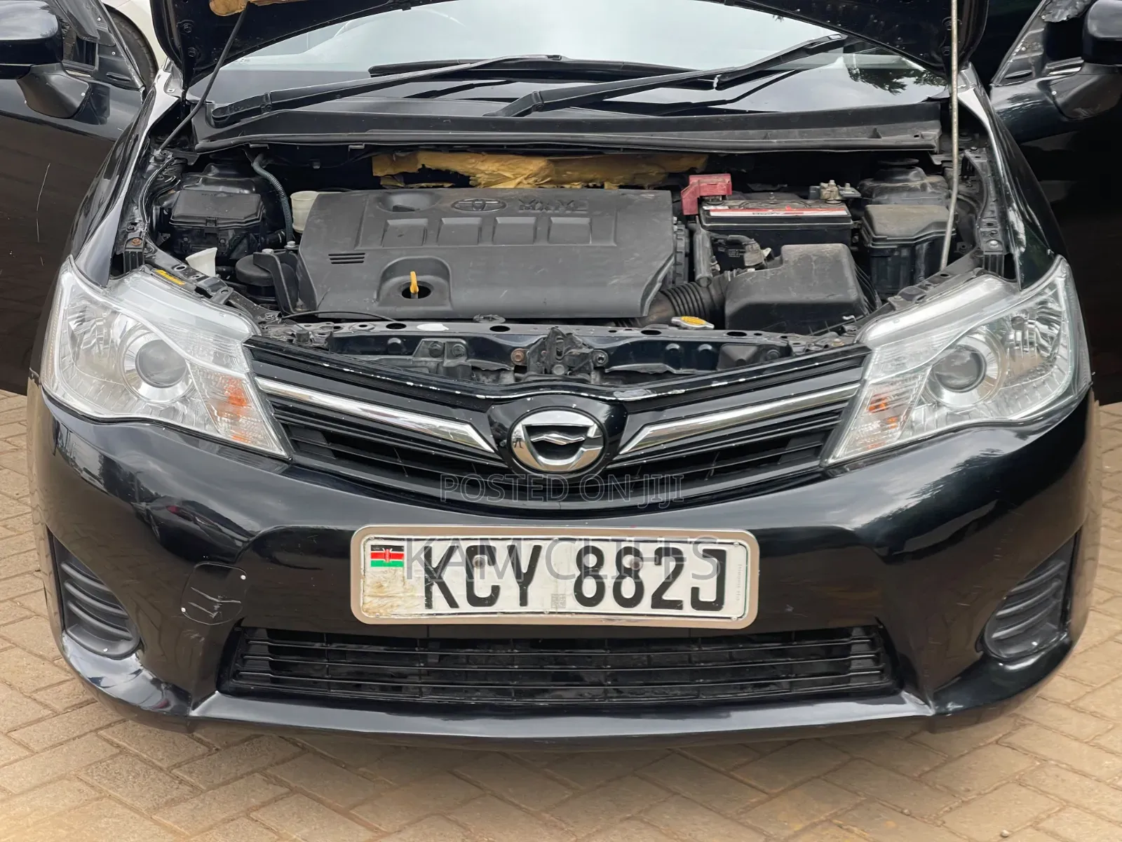 Toyota Corolla Fielder 2012 Black