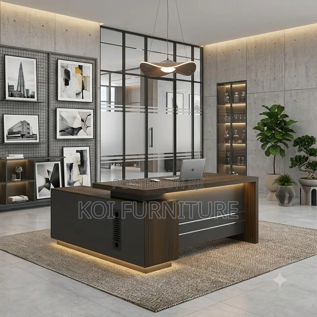 Office Desk; 1800mm Executive Office Leaders Desk