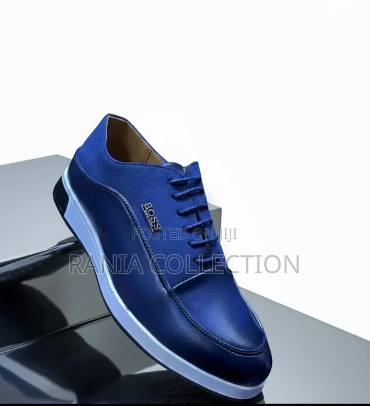 Good Quality Boss Leather Casual