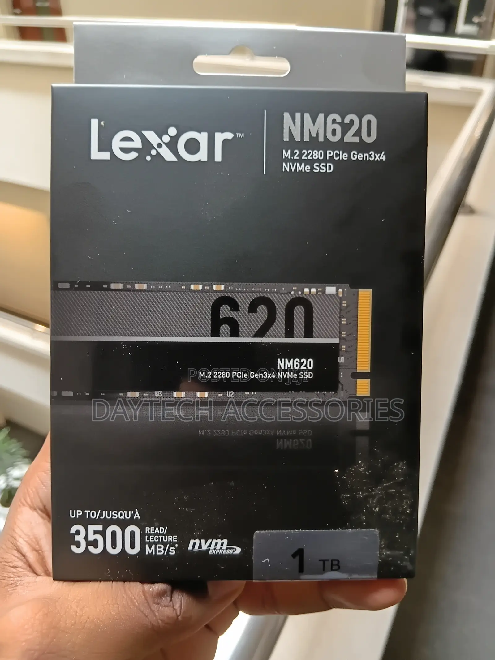 This Is a Lexar Nm620 1tb M.2 2280 Pcie Gen3x4 Nvme Ssd.