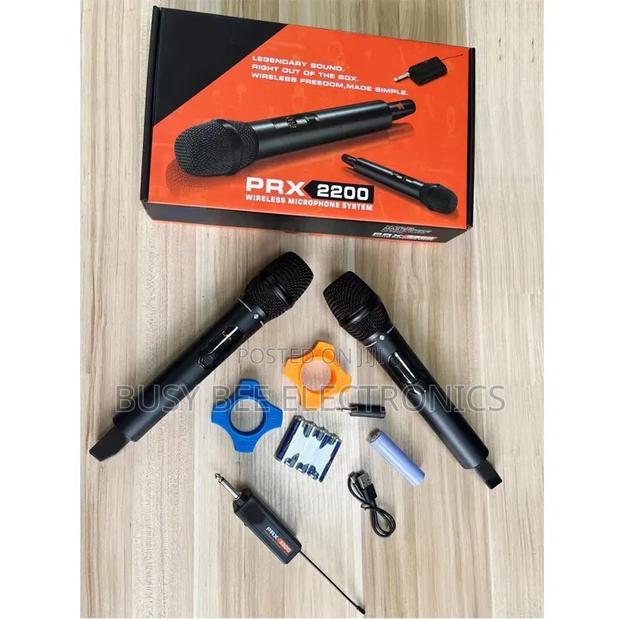 Prx2200 High Quality 2ch Universal Uhf Wireless Microphone - main view