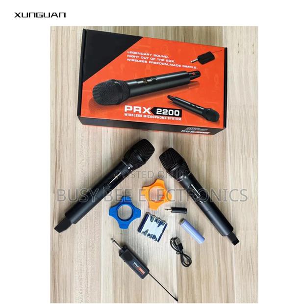Prx2200 High Quality 2ch Universal Uhf Wireless Microphone - thumbnail 2