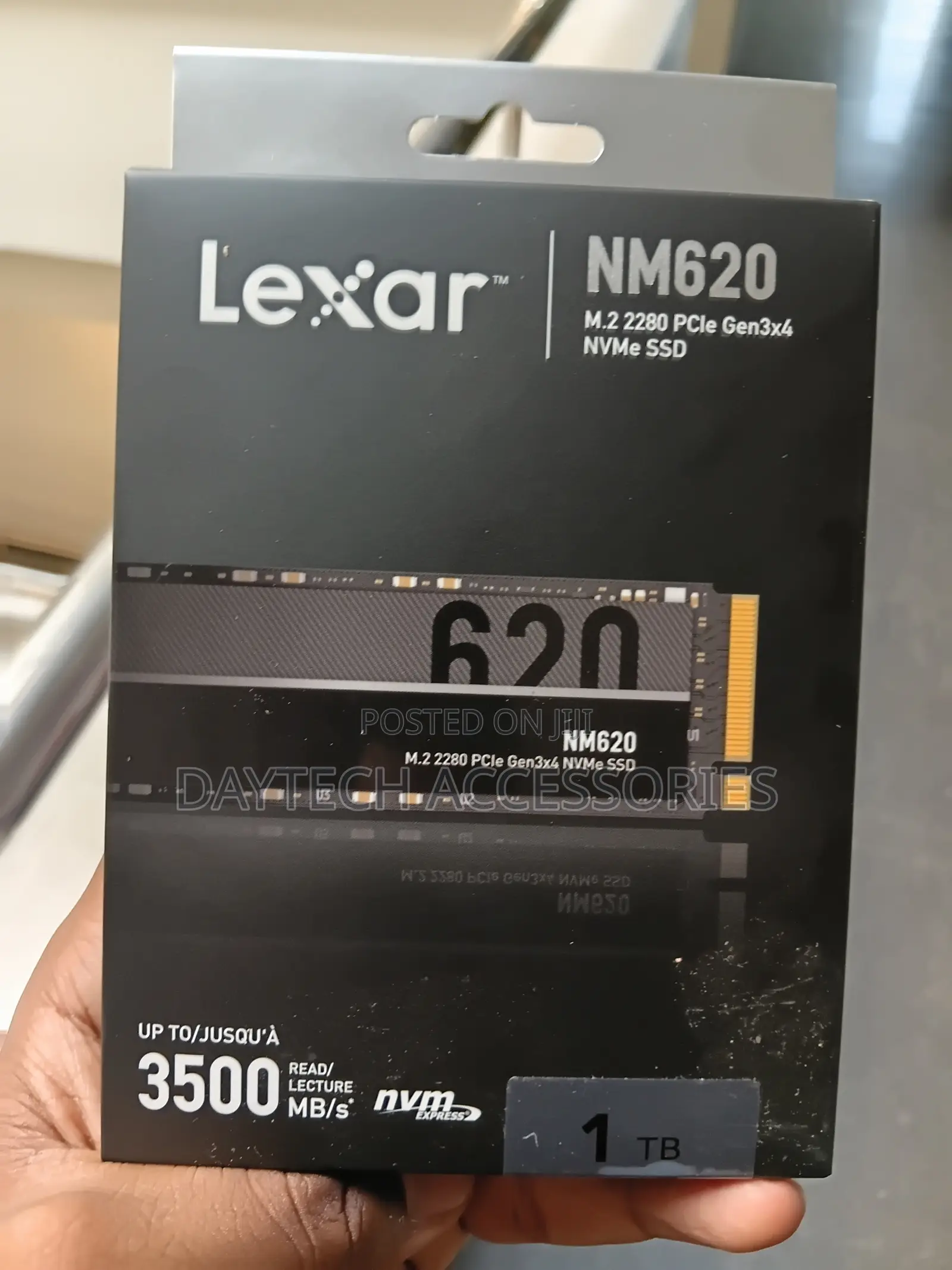 Lexar Nm620 M.2 2280 Pcie Gen3x4 Nvme SSD With a 1tb Capacity.