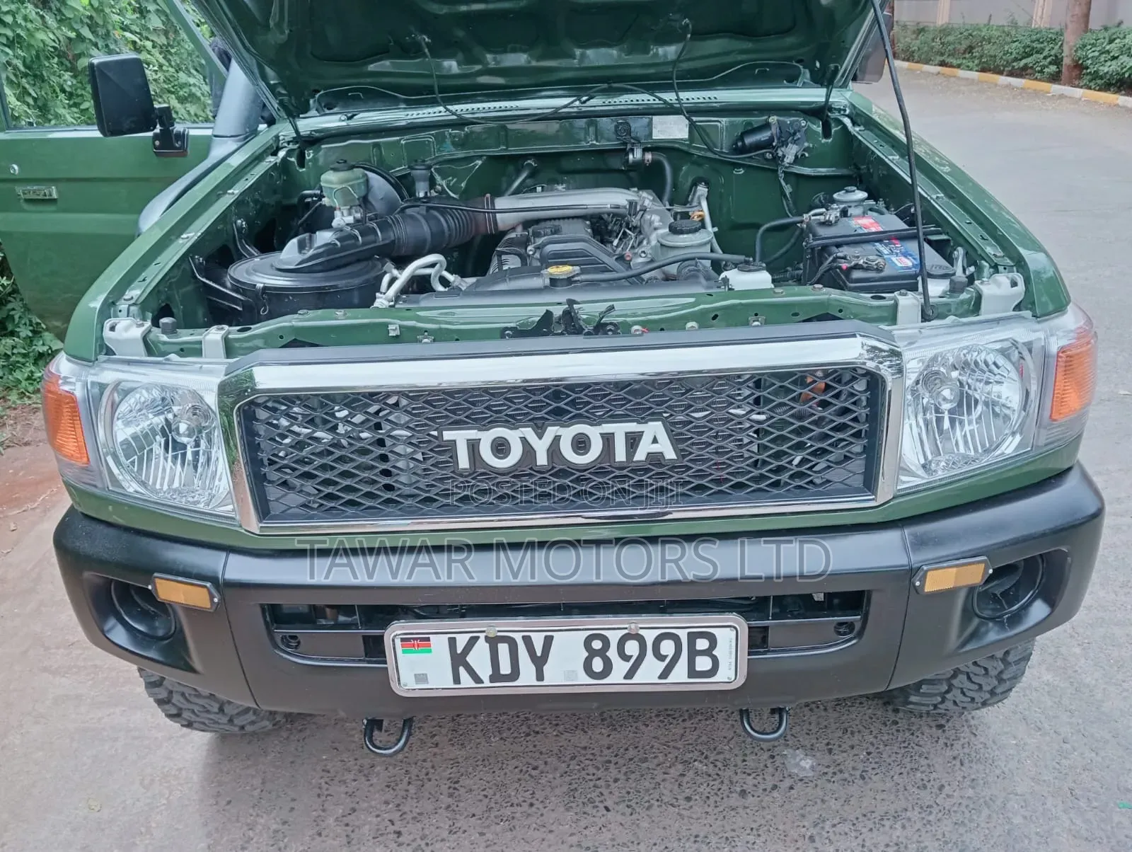 Toyota Land Cruiser 2004 Green