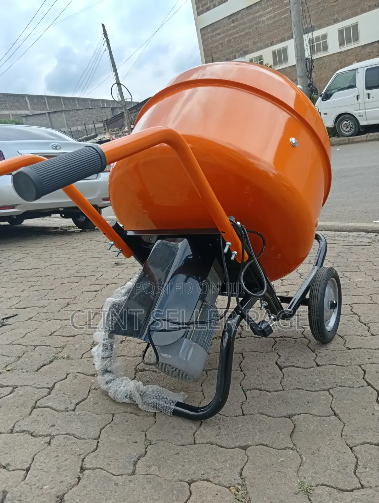 Portable Electric Concrete Mixer
