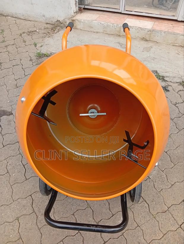 Electric Drum Concrete Mixer - thumbnail 2